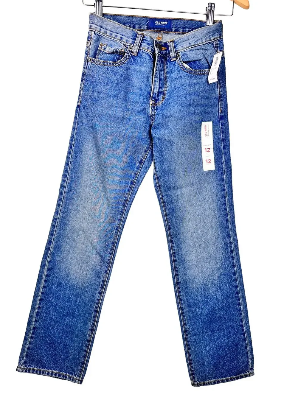 NWT Old Navy Kids Sz: 12 Slim Jeans Straight Leg Boys Girls